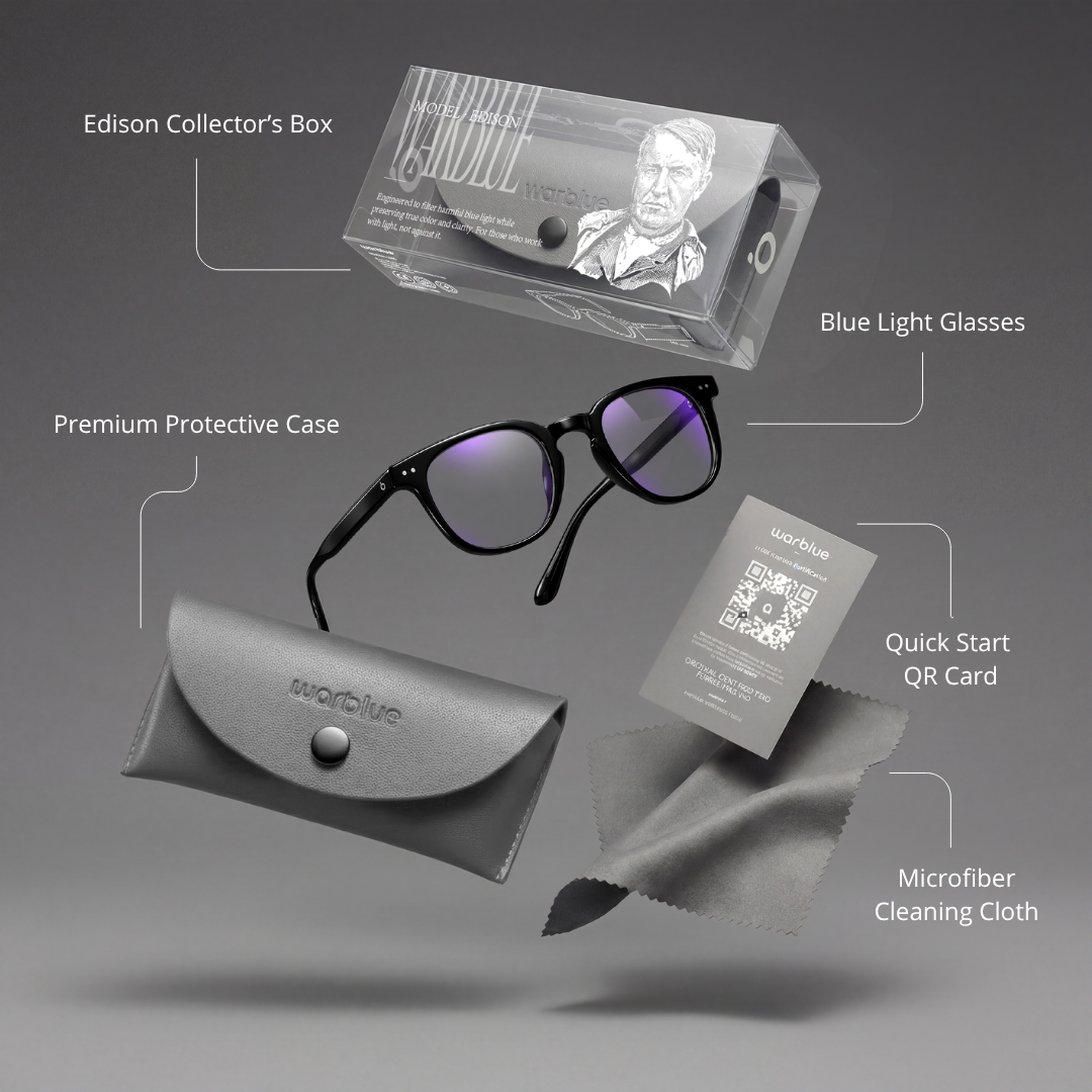 WARBLUE Complete Bundle – 4 Blue Light Glasses