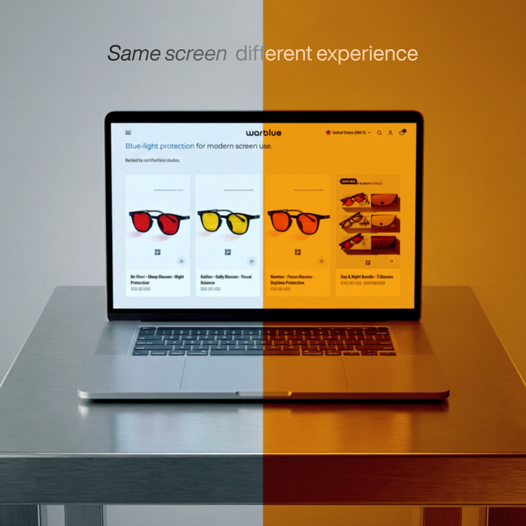 Newton concept – same screen, different experience
